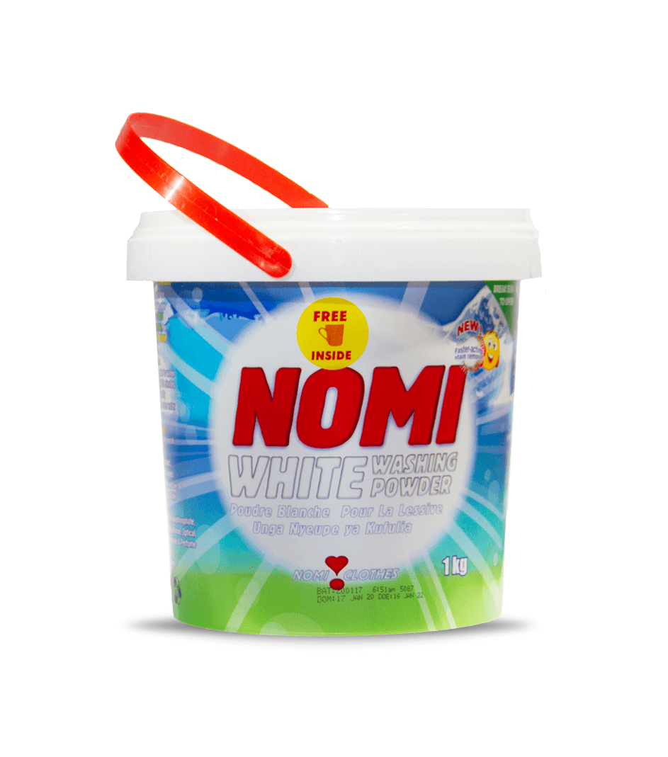 NOMI WHITE WASHING DETERGENT POWDER 1KG