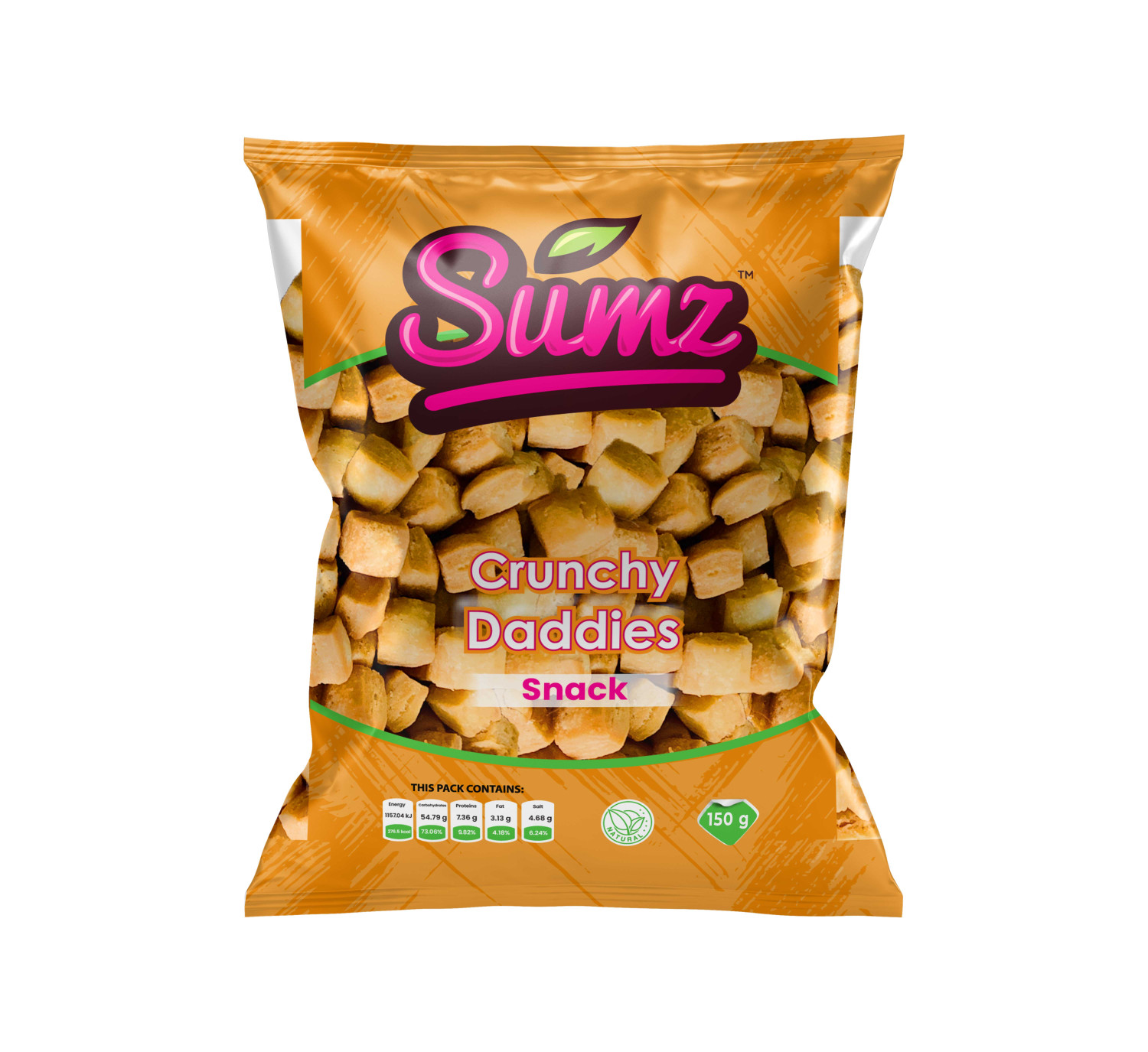 Crunchy Daddies 150g