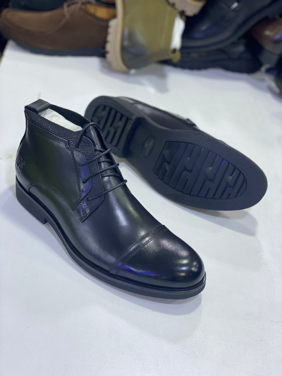 Men Boot Shoes Pure Leather