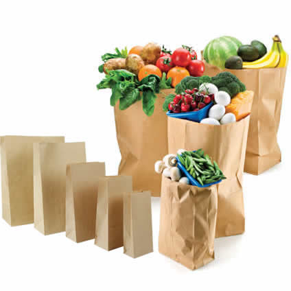 Crane grocery paper bags