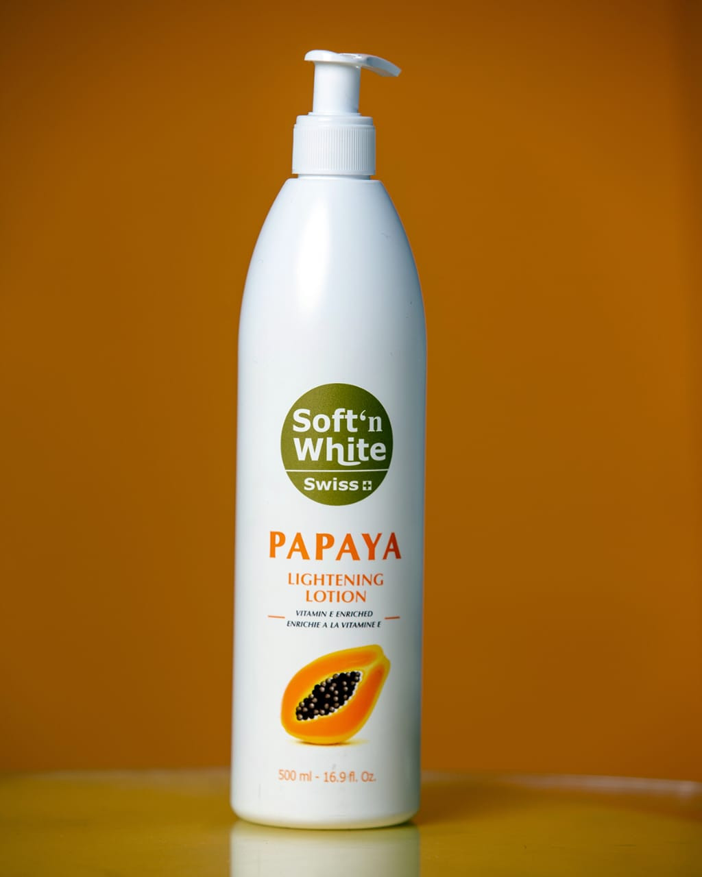 Soft and White papaya lotion.