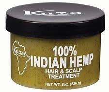 Kuza 100% Indian Hemp Hair and Scalp Treatment 226g