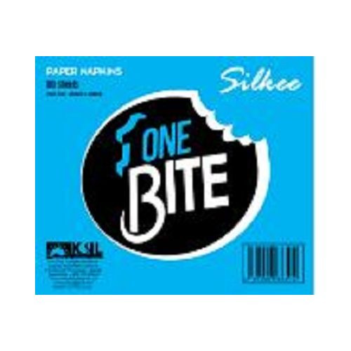 One Bite Blue Paper Napkin (25x30mm)/ 60 PKTS / CARTON