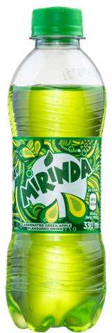 Soft Drink Pepsi Mirinda Green Apple  Plastic Bottles - 500ml x 12