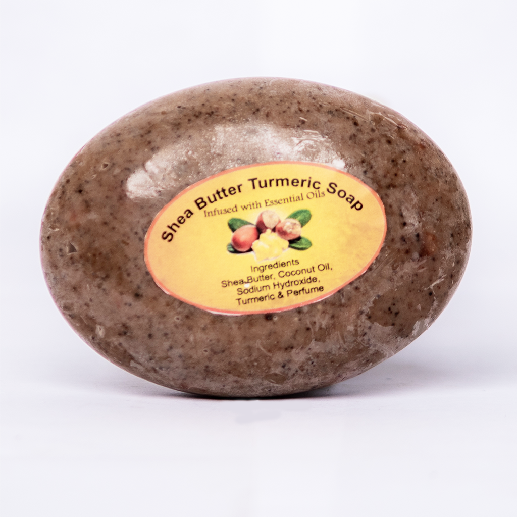 NILE TROPICAL PURE SHEA BUTTER TURMERIC SOAP (100G)