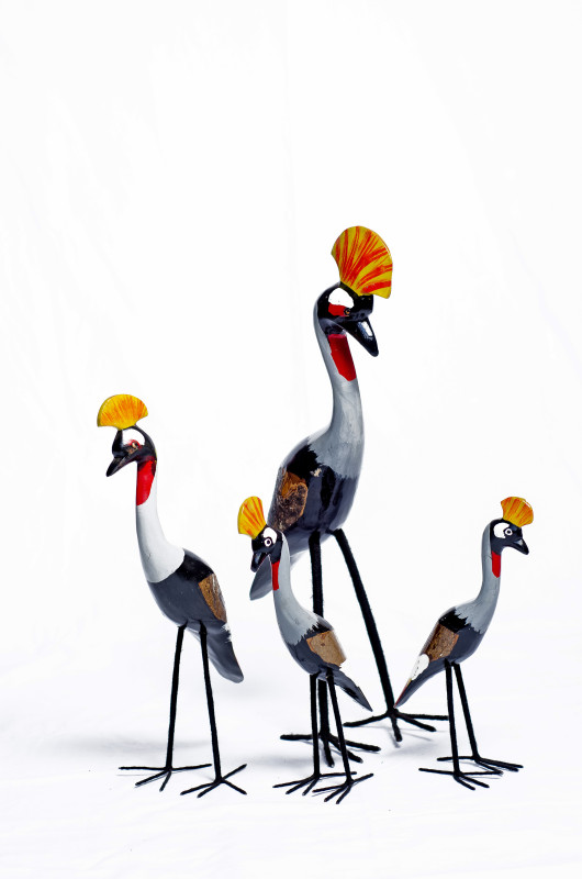 CRESTED CRANES