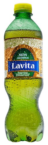 HARRIS INTERNATIONAL LAVITA PINEAPPLE MALT DRINK, NON- ALCOHOLIC