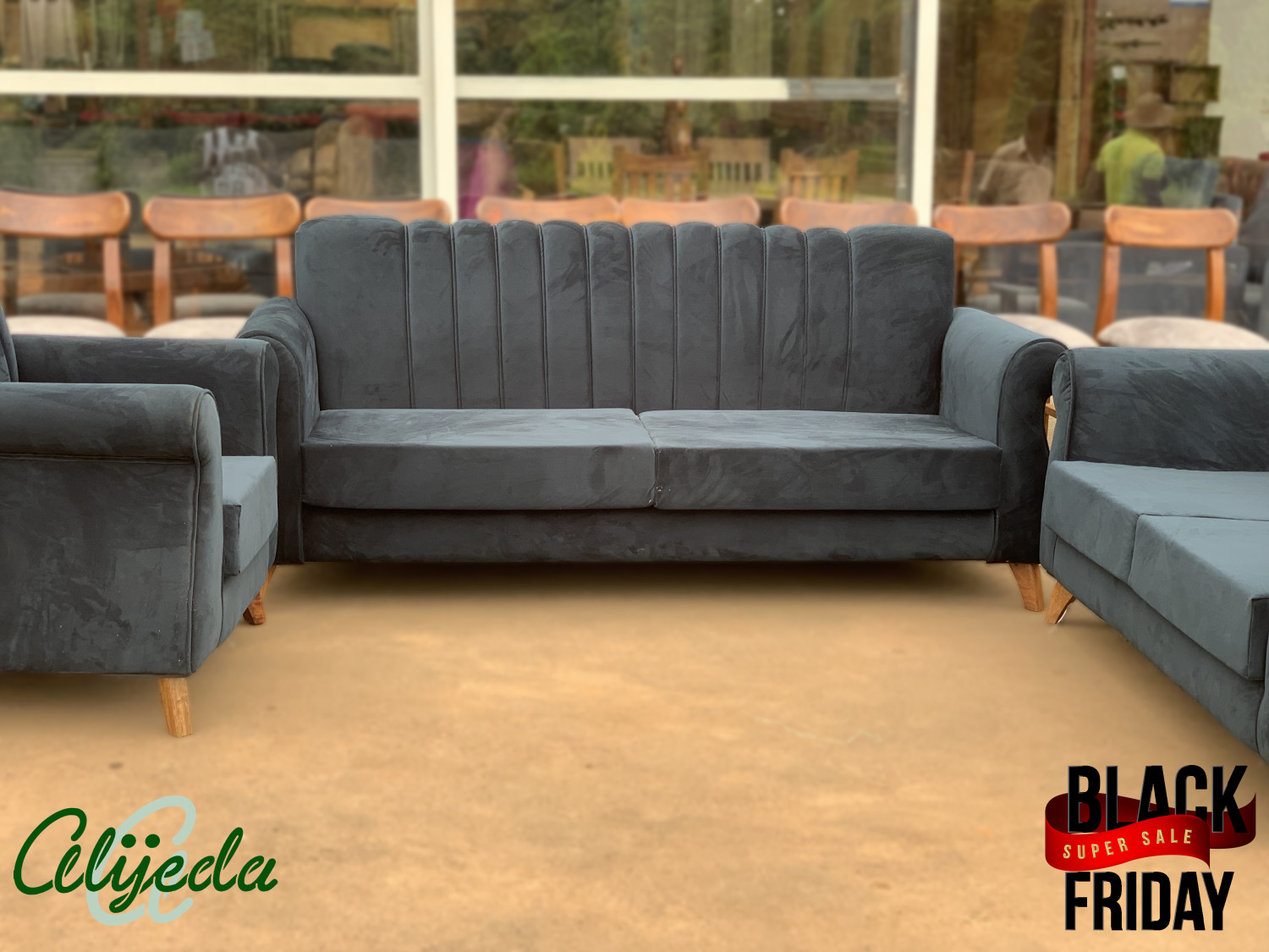 Executive designer sofa set furniture