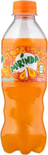 Soft Drink Pepsi Mirinda Orange Plastic Bottles 330ml X 12