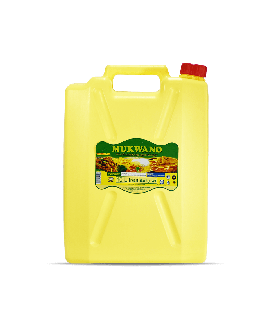 MUKWANO VEGETABLE OIL 10 LTRS