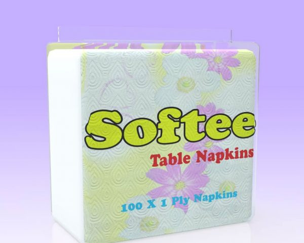 Softee Napkin Tissue 60 PKTS /CARTON