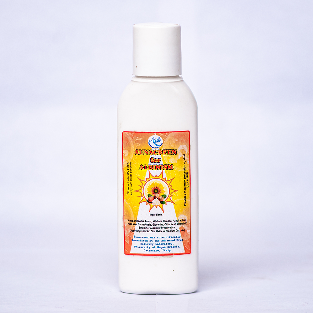 NILE TROPICAL SHEABUTTER SUNCREEN 200ML : ( FOR PERSONS WITH ALBINISM)