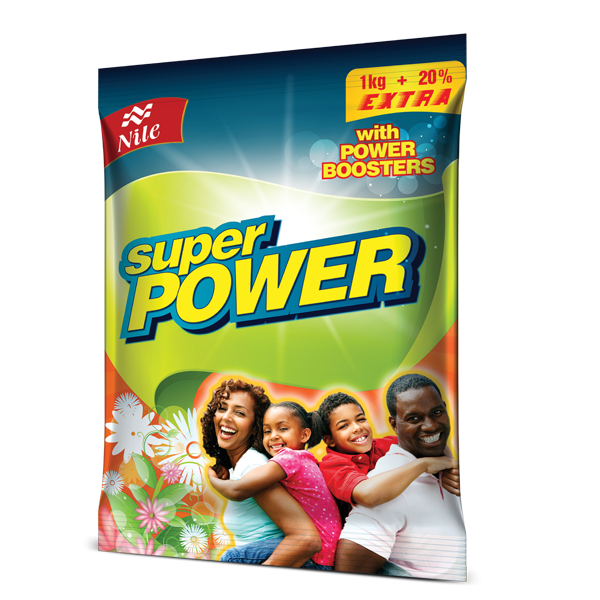 Nile super power detergent powder Sachets (White)