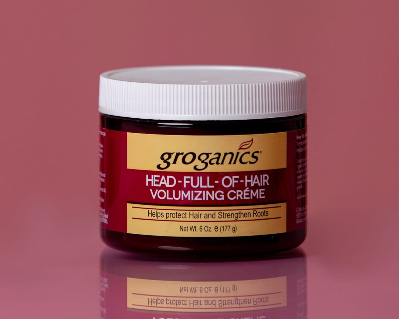 Groganics volumizing creme.