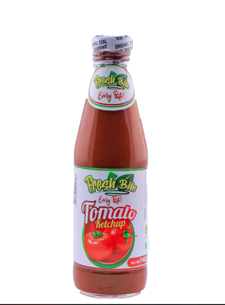 Fresh Bite! Tomato Ketchup Glass Bottles(340g)
