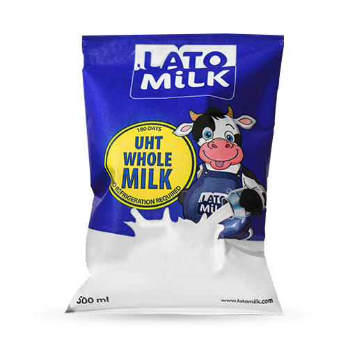 Lato UHT milk in 200 ml and 500ml