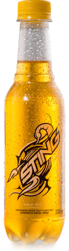 Sting Gold Rush 330ml x 24 Plastic Bottles