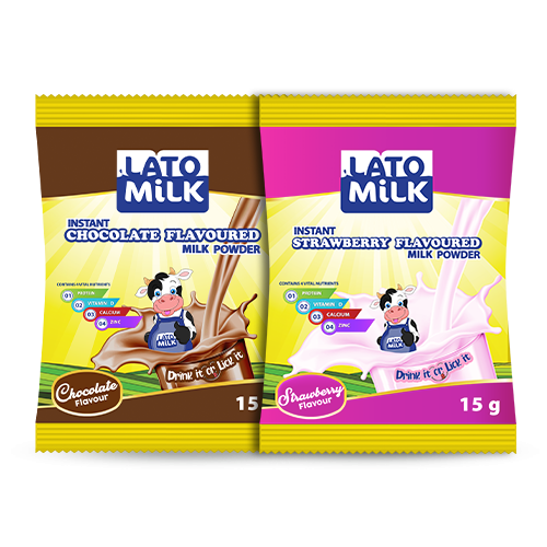 LATO FLAVOURED MILK POWDER (15g)