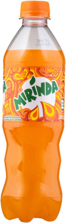 Soft Drink Pepsi Mirinda Orange Plastic Bottles 500ml X 12