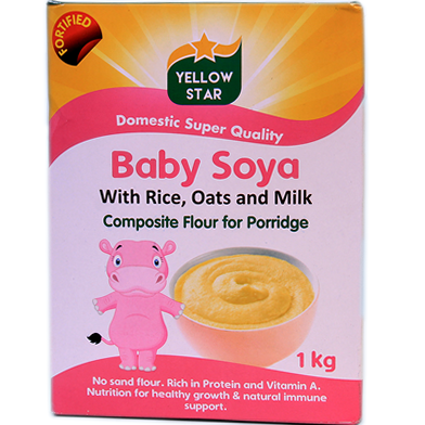 YELLOW STAR BABY RICE WITH OATS AND MILK T