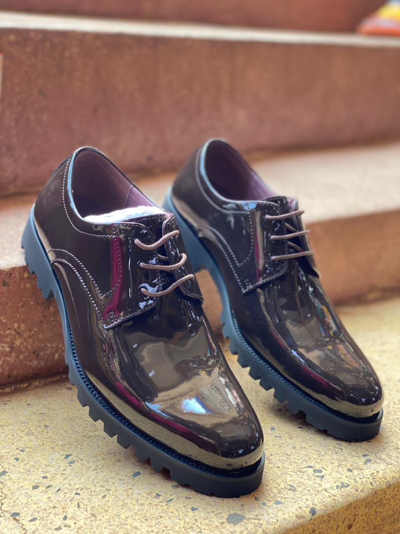 Head Leather Soft Anti-slip Driving Shoes Man Spring Business  Shoes