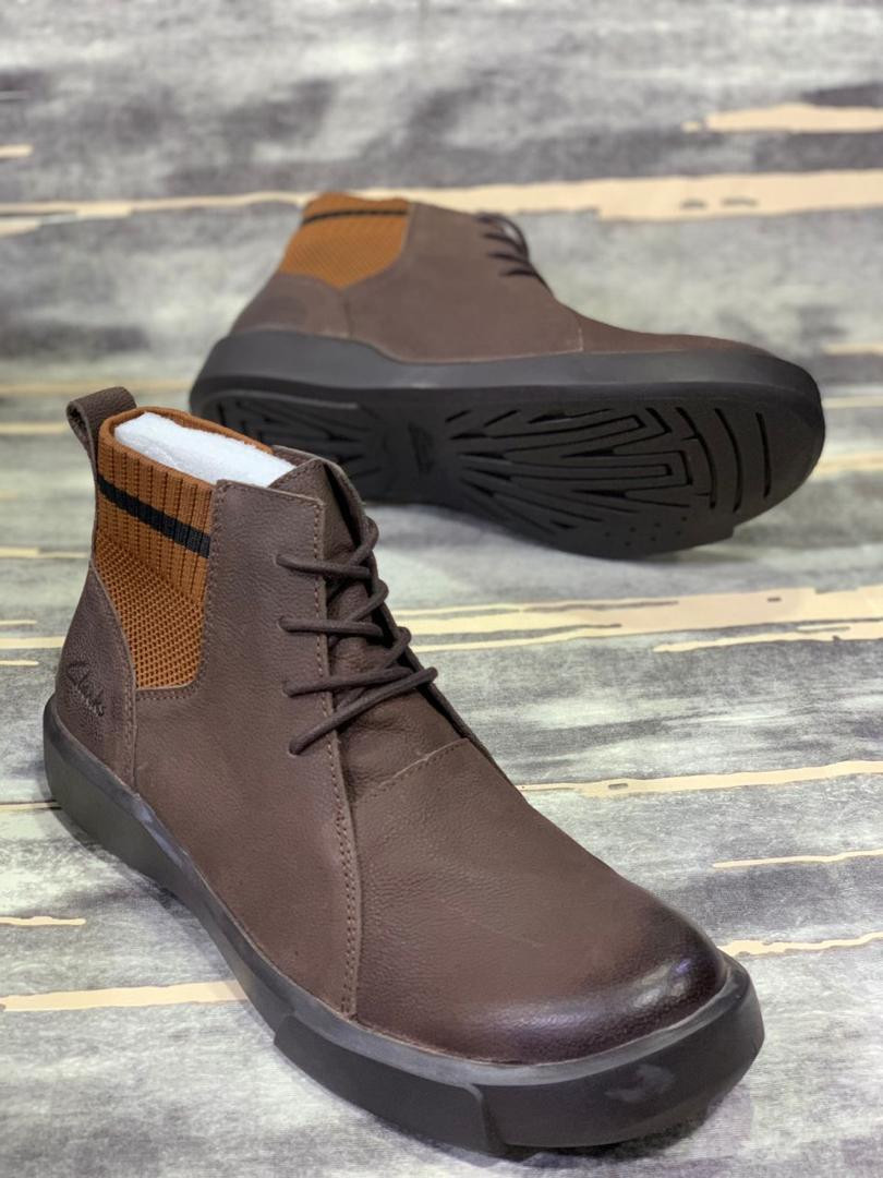 Mens Ankle Boots Casual Leather Boots