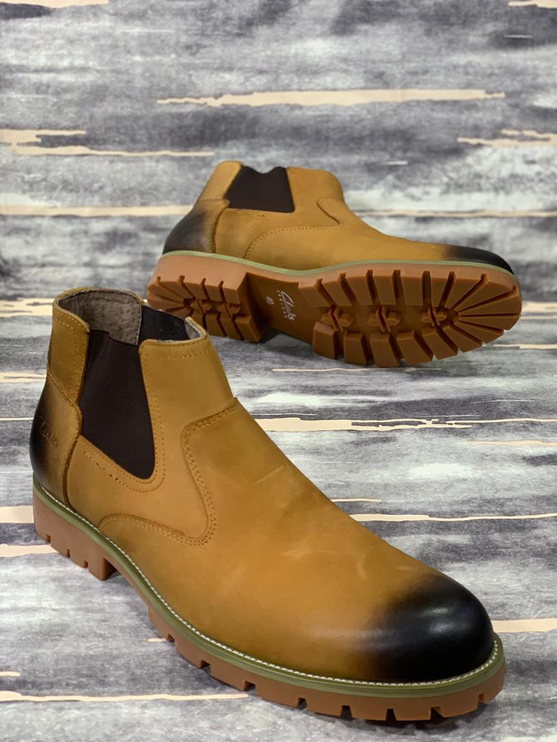 Leather Shoes Men Brown