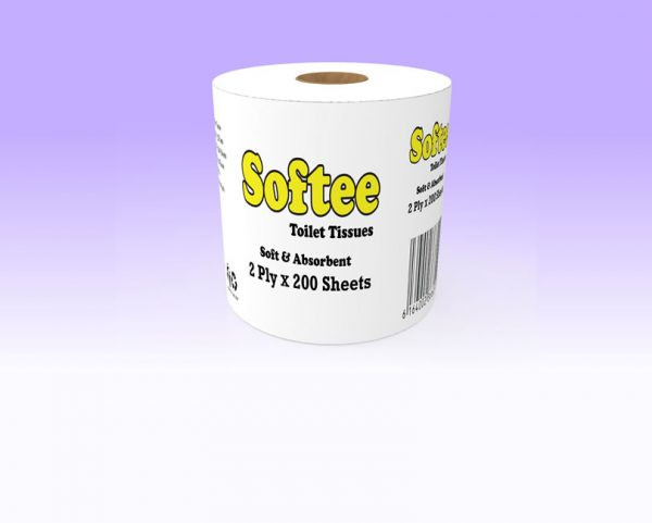 Softee Toilet Paper Tissue 1 PCS/ 100 ROLLS (1 x 100) /BAIL