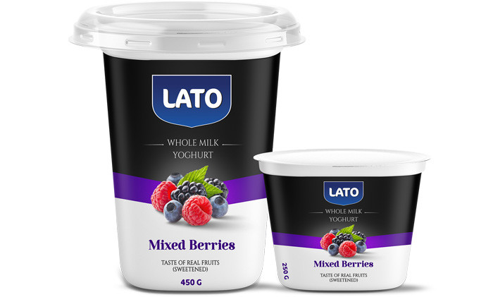 LATO MIXED BERRIES YOGHURT (450g)