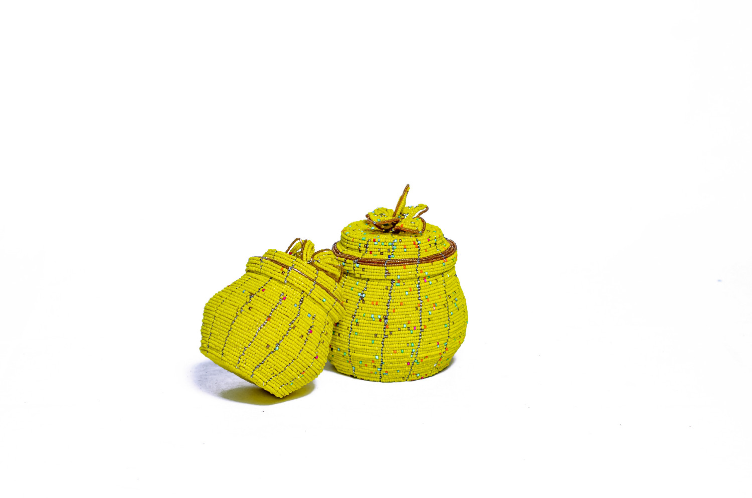 JEWERLY POTS (TWIN BIG AND SMALL POTS)