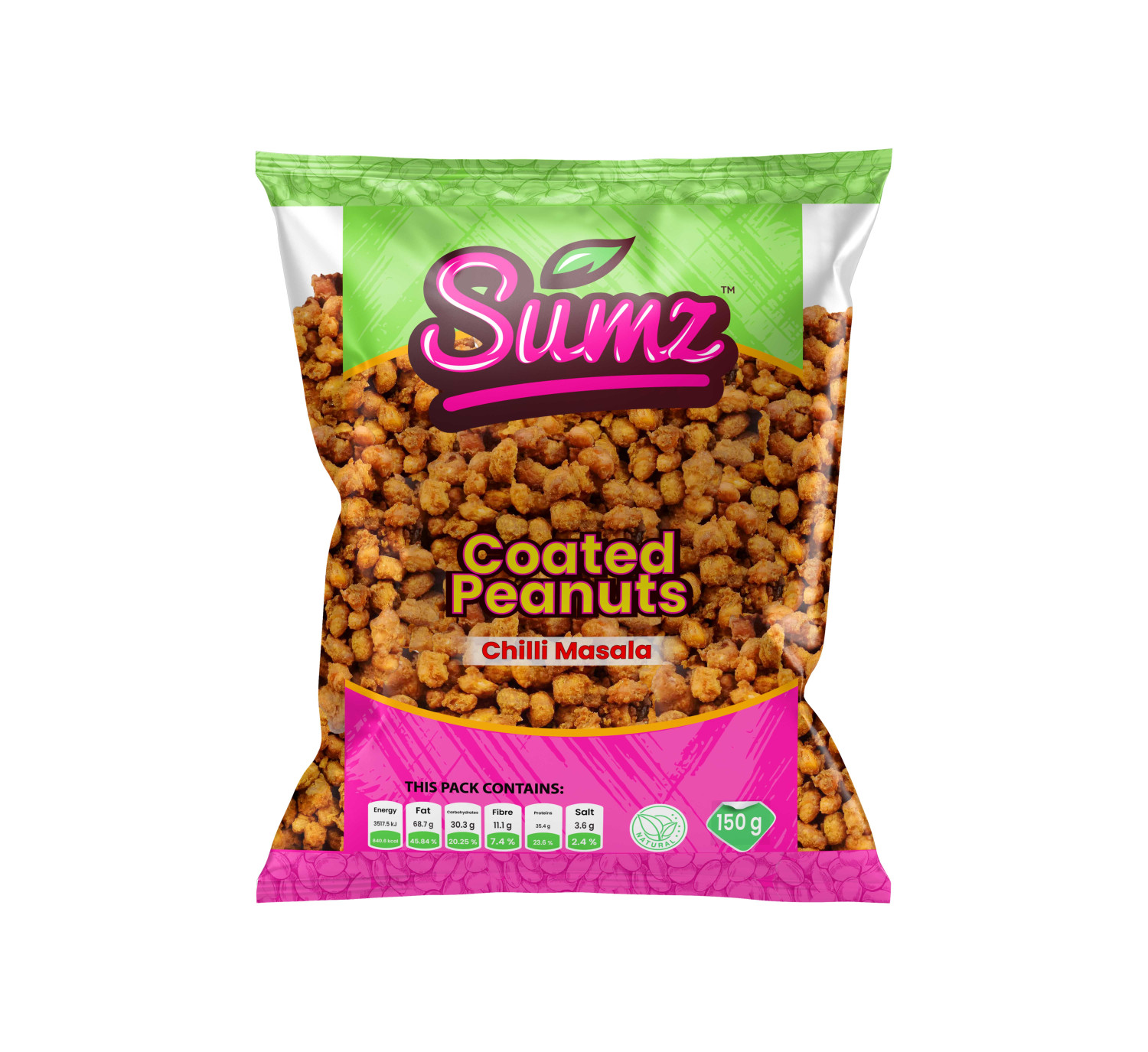 Coated peanuts 150g