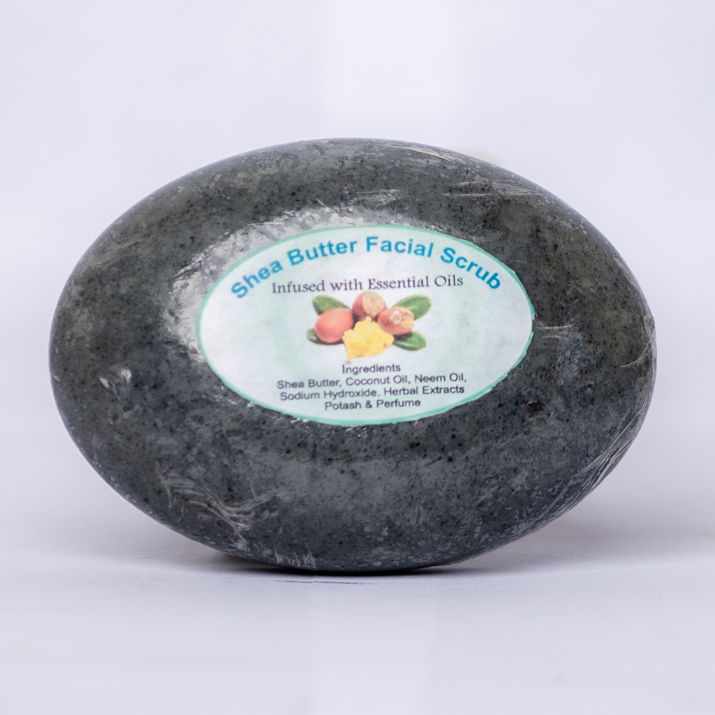 NILE TROPICAL SHEA BUTTER SCRUB SOAP (POTASH) – 100G