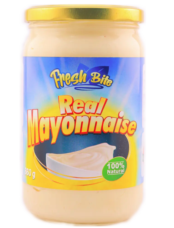 Fresh Bite! Real Mayonnaise 660 gram