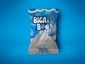 Biga Boo – MILK LOLLIPOP ASSORTED FRUIT AND MILK FLAVORS