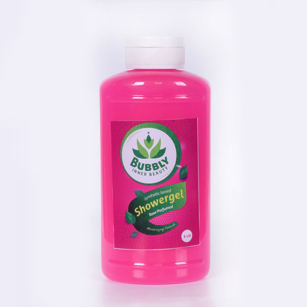 Bubbly Showergel Rose 1Ltr