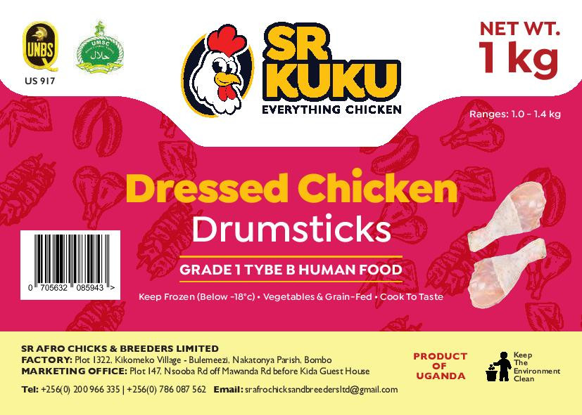 Dressed Chicken Drumsticks (per kg)