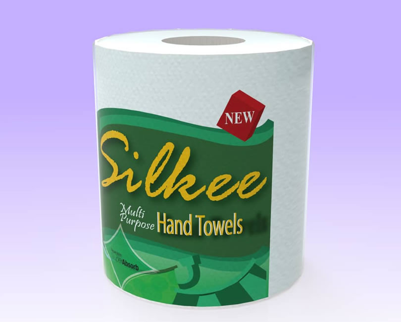 Silkee Kitchen Towel Maxi/ 1 X 12 ROLLS / CARTON