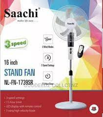SAACHI STAND FAN W/REMOTE (1739)