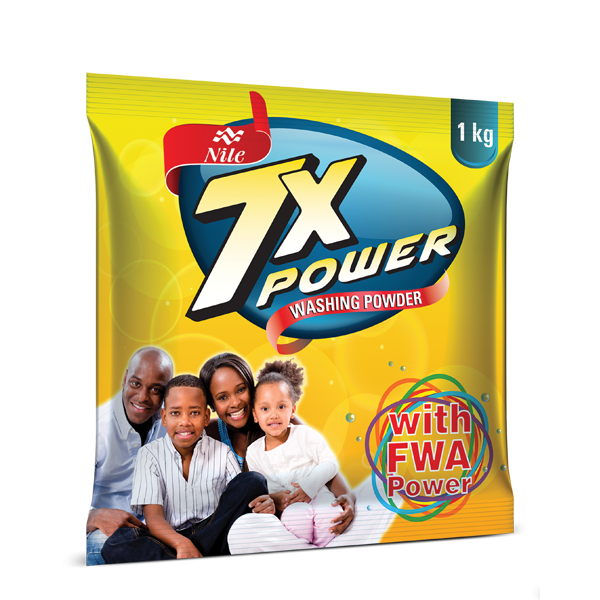 Nile 7x detergent powder Sachets (White)