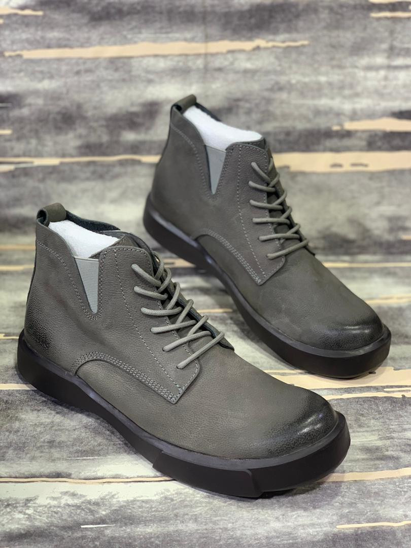 Casual Leather Shoes Men Sneakers