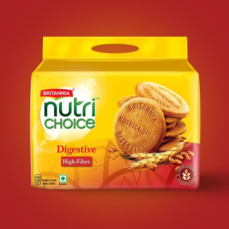 BRITANNIA NUTRICHOICE DIGESTIVE BISCUITS